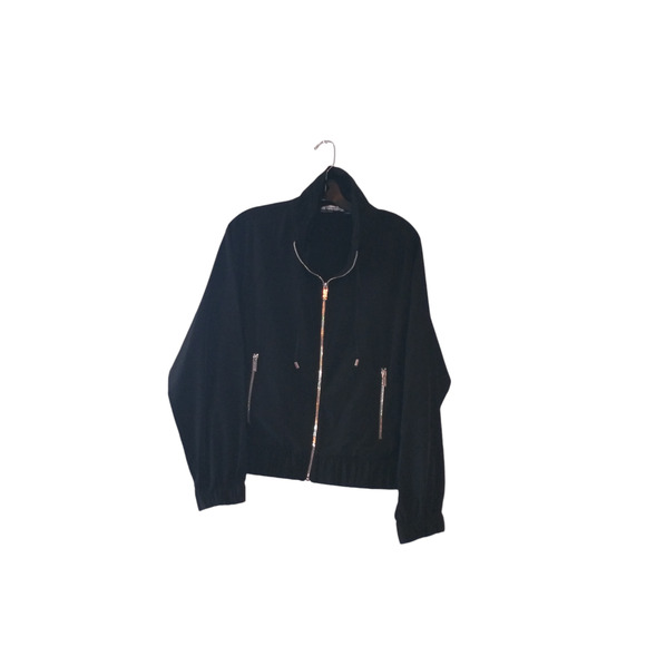 Calvin Klein Women's Utility Jacket Black Small/Medium All Weather - Picture 11 of 11